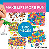 Bulk 2500 Pc. Self-Adhesive Foam Shapes Assortment Image 2