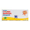 Bulk 256 Pc. Chubby Washable Marker Classpack - 16-Color per pack Image 1