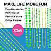 Bulk 264 Pc. St. Patrick&amp;#8217;s Bead Necklace Assortment Image 2