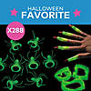 Bulk 288 Pc. Glow-in-the-Dark Creepy Halloween Accessories Kit Image 3