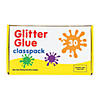 Bulk 30 Pc. 1.4 oz Glitter Glue Classpack Image 1