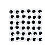 Bulk 300 Pc. Giant Black Googly Eyes Image 1