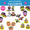 Bulk 300 Pc. Halloween Icons & Characters Magnet Craft Kit Assortment Image 2