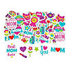 Bulk 300 Pc. Mother&#8217;s Day Self-Adhesive Shapes Image 1