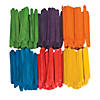 Bulk 300 Pc. Rainbow Craft Sticks Image 1