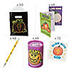 Bulk 338 Pc. Christian Pumpkin Boo Bag Handout Kit for 48 Image 1