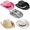 Bulk 48 Pc. Adult City Western Hat Assortment Kit Image 1