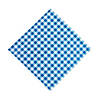 Bulk  48 Pc. Blue Gingham Luncheon Napkins Image 1