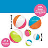 Bulk 48 Pc. Bright Spring Beach Ball Assortment Kit Image 1