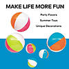 Bulk 48 Pc. Bright Spring Beach Ball Assortment Kit Image 2