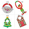Bulk 48 Pc. Christmas Doorknob Hanger Craft Kit Assortment Image 1