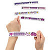 Bulk 48 Pc. Color Your Own Cheer Slap Bracelets Image 1