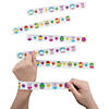 Bulk 48 Pc. Color Your Own Easter Slap Bracelets Image 1