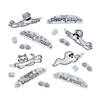 Bulk 48 Pc. Color Your Own Mini Halloween Gliders Image 2
