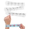Bulk 48 Pc. Color Your Own Sweet Treats Slap Bracelets Image 1
