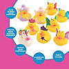 Bulk 48 Pc. Cute Rubber Ducks Assortment Image 3
