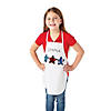 Bulk 48 Pc. DIY Canvas Kids Aprons Image 1