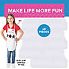 Bulk 48 Pc. DIY Canvas Kids Aprons Image 2