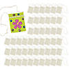Bulk 48 Pc. DIY Canvas Zipper Purses Image 1