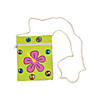 Bulk 48 Pc. DIY Canvas Zipper Purses Image 1
