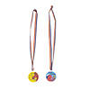 Bulk 48 Pc. DIY Plastic Medals Image 1