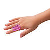 Bulk 48 Pc. Easter Glitter Rings Image 1