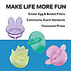 Bulk 48 Pc. Easter Glitter Rings Image 3