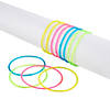 Bulk 48 Pc. Glitter Jelly Bracelets Image 1