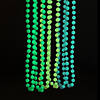 Bulk 48 Pc. Glow-in-the-Dark Mardi Gras Bead Necklaces Image 1