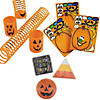 Bulk 48 Pc. Halloween Pumpkin Handout Kit Image 1