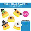 Bulk 48 Pc. Halloween Smiling Stuffed Candy Corn Assortment Image 1