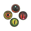 Bulk 48 Pc. Halloween Snake Eye Bouncy Balls Image 1