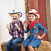 Bulk 48 Pc. Kids Cowboy Hats with Star Image 4