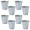 Bulk 48 Pc. Medium Galvanized Pots Image 1