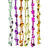 Bulk 48 Pc. Metallic Neon Star Beaded Necklaces Image 1