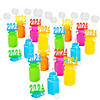 Bulk 48 Pc. Mini 2024 Bright Bubble Bottles Image 1