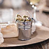 Bulk 48 Pc. Mini Galvanized Pails Image 1