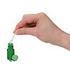 Bulk 48 Pc. Mini Hexagon Green Bubble Bottles Image 1