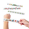Bulk 48 Pc. Peanuts<sup>&#174;</sup> Color Your Own Christmas Slap Bracelets Image 1