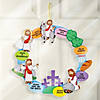 Bulk 48 Pc. Religious Easter Wreath Craft Kit Image 2