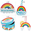 Bulk 48 Pc. Religious Rainbow Craft Kit Assortment - Makes 48 Image 1