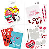 Bulk 48 Pc. Religious Valentine&#8217;s Day Craft Kit Assortment - Makes 48 Image 1