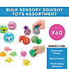 Bulk 48 Pc. Sensory Squishy Toys Handout Assortment Image 2