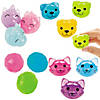 Bulk 48 Pc. Shaped Bouncy Ball Assortment Image 1