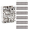 Bulk 48 Pc. Small Frosted Happily Ever After Wedding Gift Bags Image 1