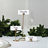 Bulk 48 Pc. Small Gold Spiral Place Card Holders Image 2