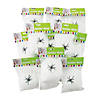 Bulk  48 Pc. Stretchable Spider Webs with Black Plastic Spiders Image 1