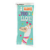 Bulk 48 Pc. Valentine Llama Stretchable Candy Bracelets with Sticker Image 1
