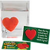 Bulk 48 Pc. Watch it Grow Dr. Seuss&#8482; The Grinch Hearts Water Toys with Card Image 1
