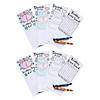 Bulk 48 Pc. Wedding Coloring Activity Cards Image 1
